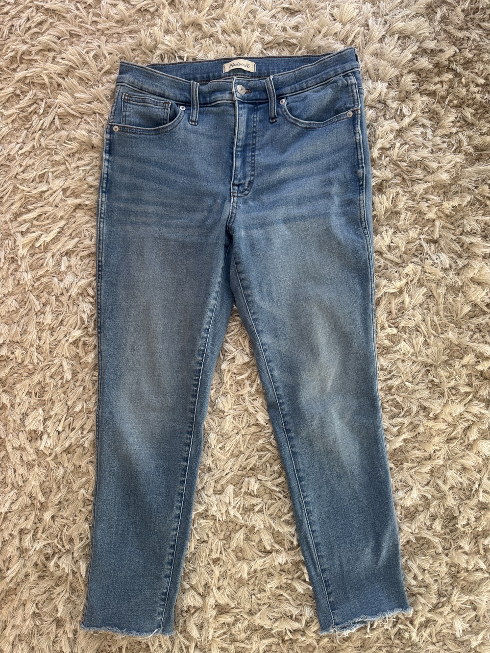 Madewell Women Jean Mid-Rise Stovetop 30